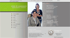Desktop Screenshot of leroy-lukasiewicz.pl